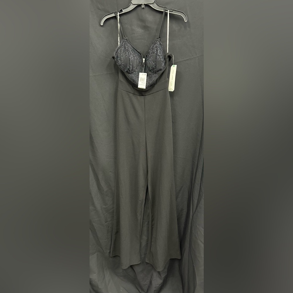 Almost Famous Black Jumpsuit